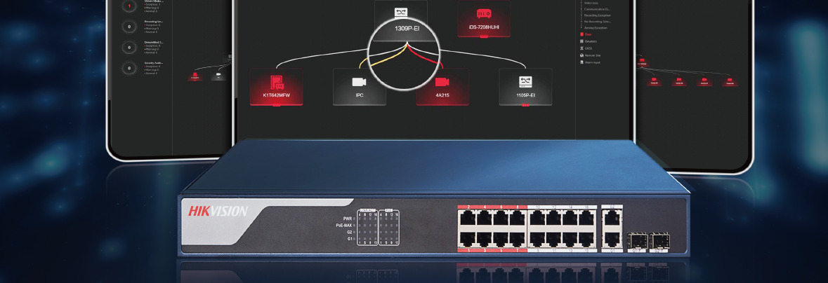 Hikvision Network POE Cloud Managed Switch